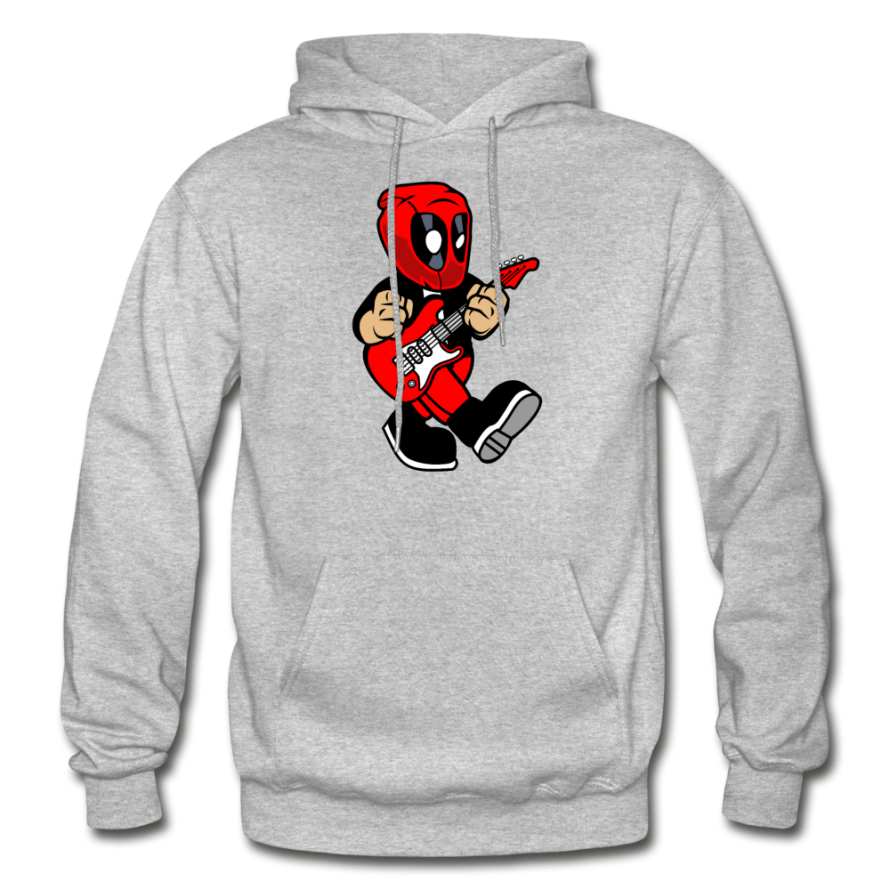 Deadpool - Rockstar - Gildan Heavy Blend Adult Hoodie - heather gray