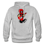 Deadpool - Rockstar - Gildan Heavy Blend Adult Hoodie - heather gray