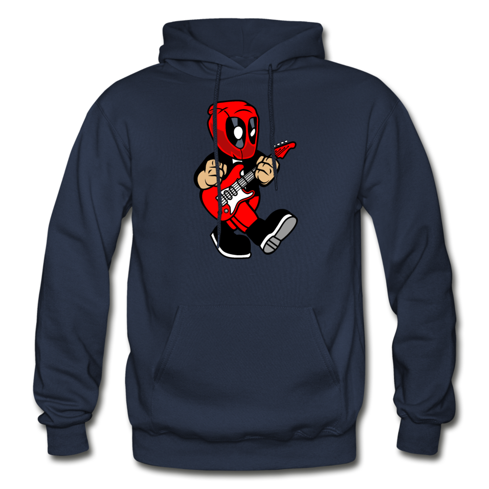 Deadpool - Rockstar - Gildan Heavy Blend Adult Hoodie - navy