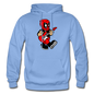 Deadpool - Rockstar - Gildan Heavy Blend Adult Hoodie - carolina blue