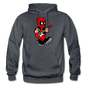 Deadpool - Rockstar - Gildan Heavy Blend Adult Hoodie - charcoal gray