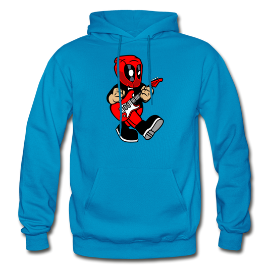 Deadpool - Rockstar - Gildan Heavy Blend Adult Hoodie - turquoise