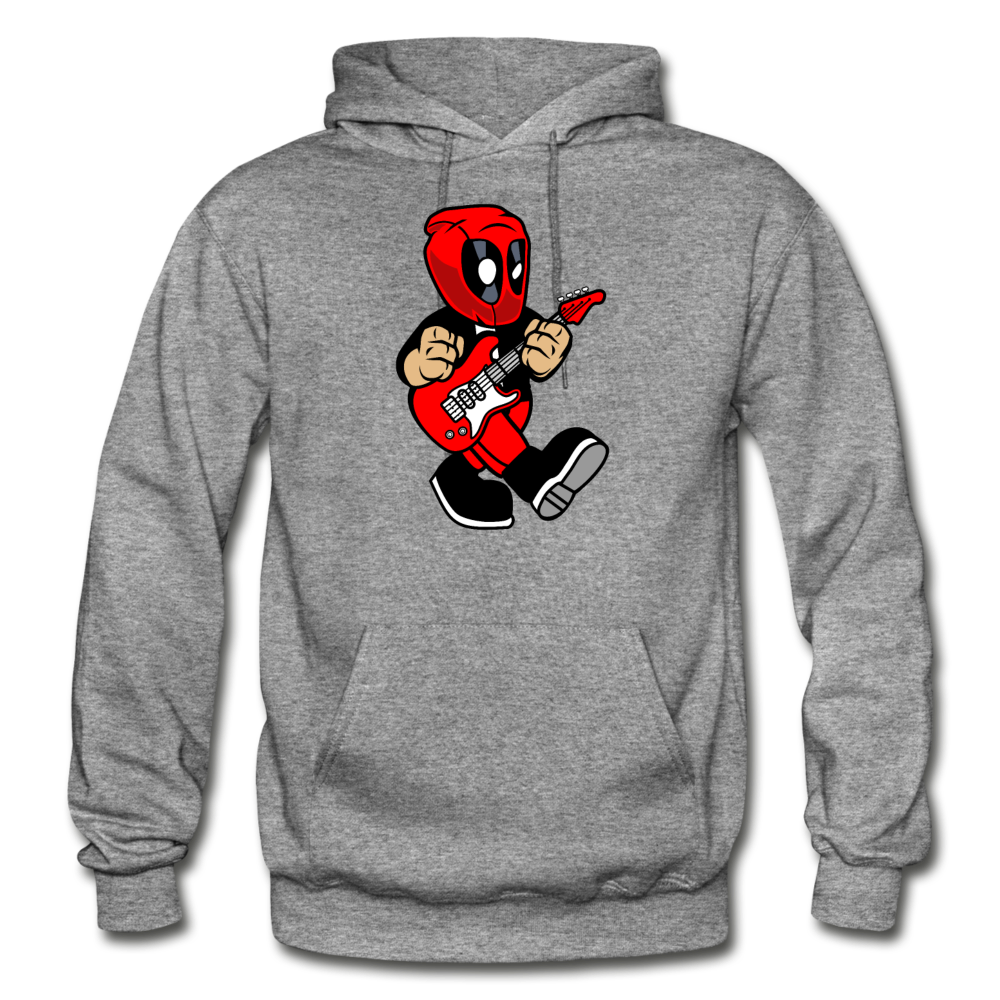 Deadpool - Rockstar - Gildan Heavy Blend Adult Hoodie - graphite heather