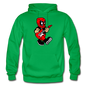 Deadpool - Rockstar - Gildan Heavy Blend Adult Hoodie - kelly green