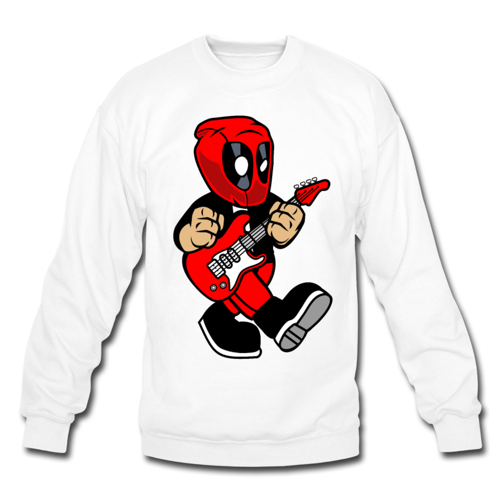 Deadpool - Rockstar - Crewneck Sweatshirt - white