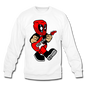 Deadpool - Rockstar - Crewneck Sweatshirt - white