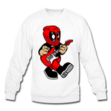 Deadpool - Rockstar - Crewneck Sweatshirt - white