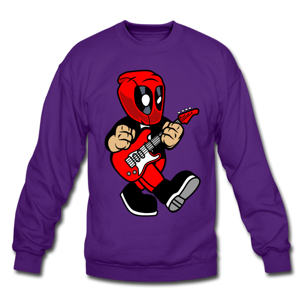 Deadpool - Rockstar - Crewneck Sweatshirt - purple