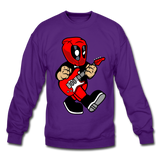 Deadpool - Rockstar - Crewneck Sweatshirt - purple