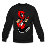 Deadpool - Rockstar - Crewneck Sweatshirt - black