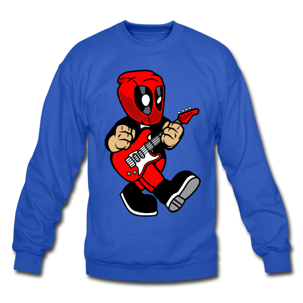 Deadpool - Rockstar - Crewneck Sweatshirt - royal blue