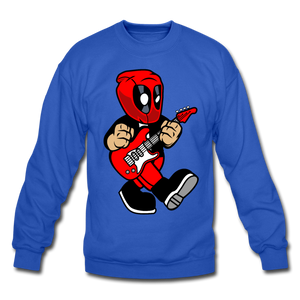 Deadpool - Rockstar - Crewneck Sweatshirt - royal blue