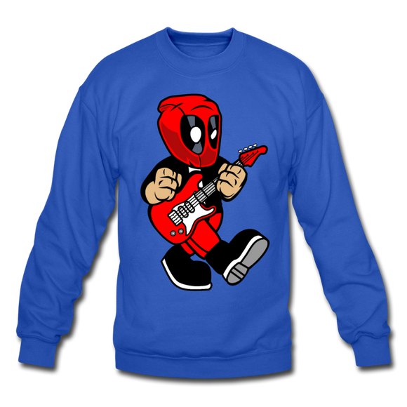 Deadpool - Rockstar - Crewneck Sweatshirt - royal blue