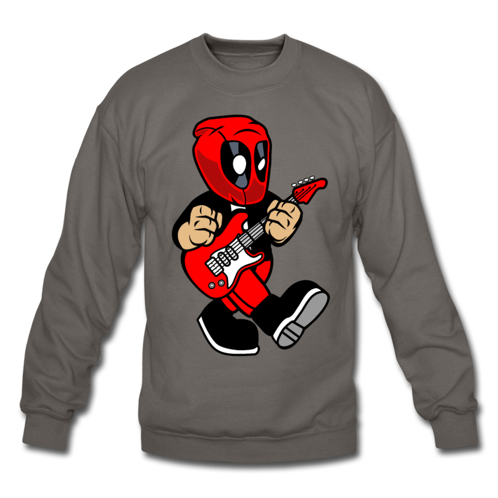 Deadpool - Rockstar - Crewneck Sweatshirt - asphalt gray