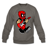 Deadpool - Rockstar - Crewneck Sweatshirt - asphalt gray