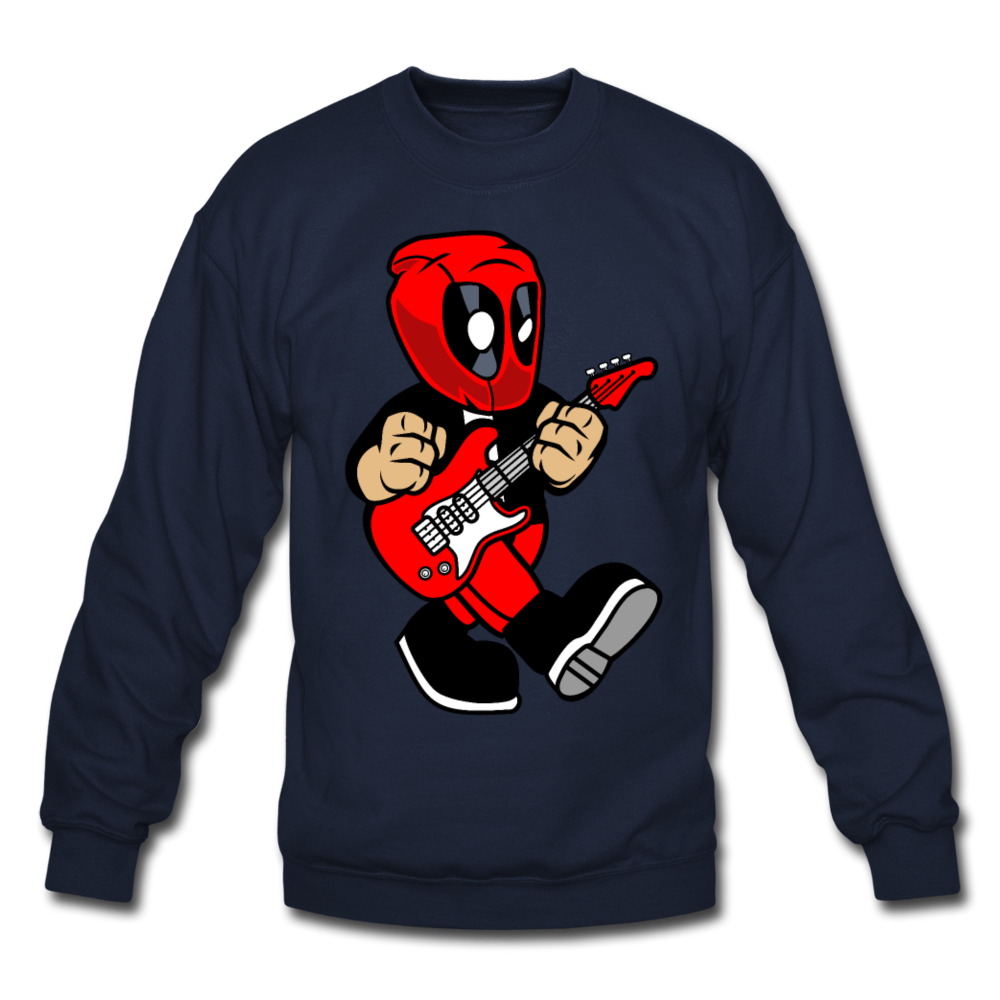 Deadpool - Rockstar - Crewneck Sweatshirt - navy