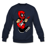Deadpool - Rockstar - Crewneck Sweatshirt - navy