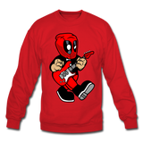 Deadpool - Rockstar - Crewneck Sweatshirt - red