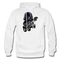 Darth Vader - Hot Rod - Gildan Heavy Blend Adult Hoodie - white