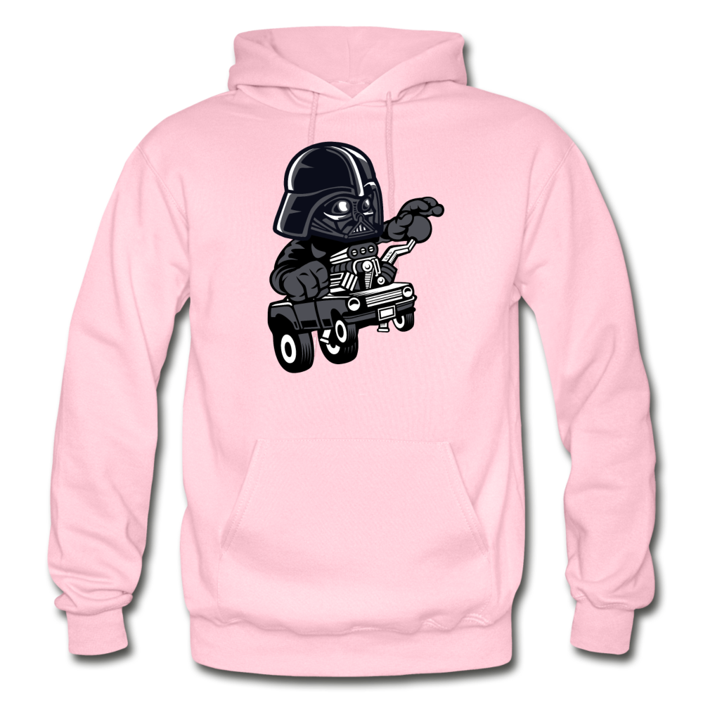 Darth Vader - Hot Rod - Gildan Heavy Blend Adult Hoodie - light pink