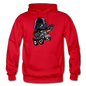 Darth Vader - Hot Rod - Gildan Heavy Blend Adult Hoodie - red