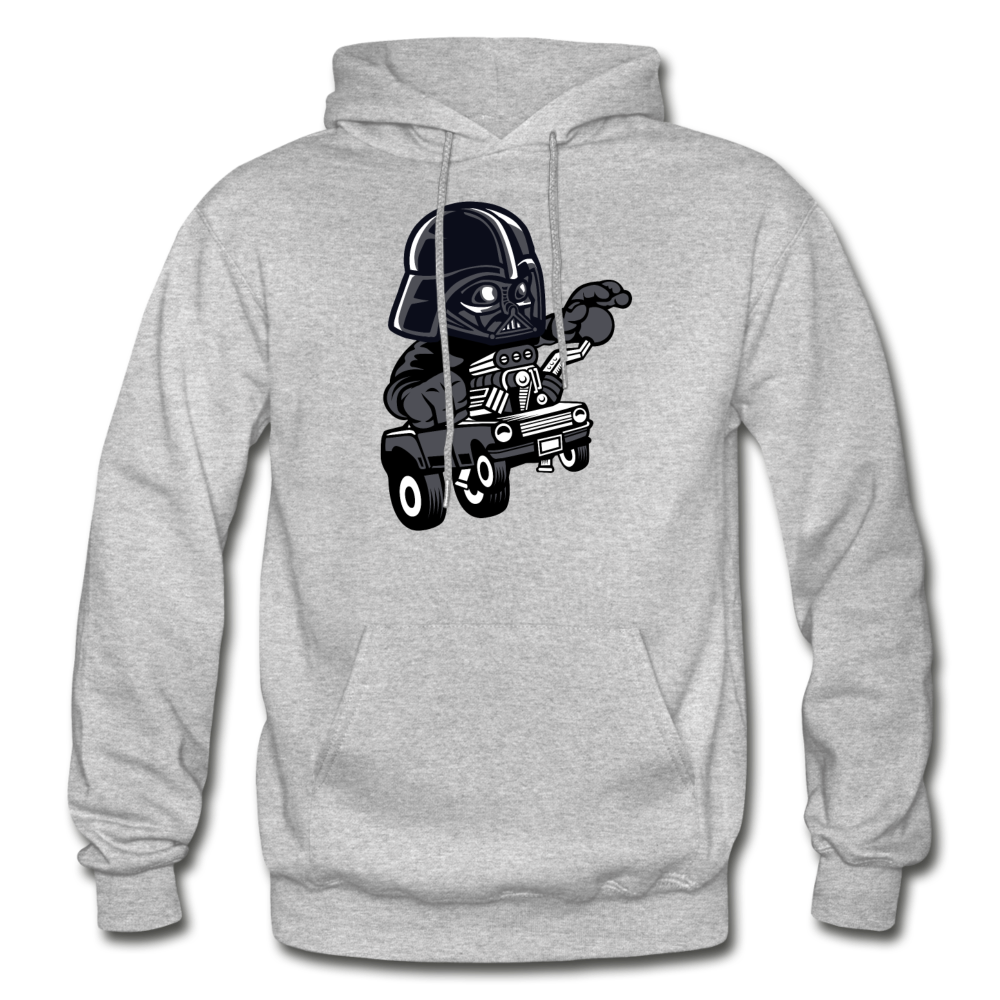 Darth Vader - Hot Rod - Gildan Heavy Blend Adult Hoodie - heather gray