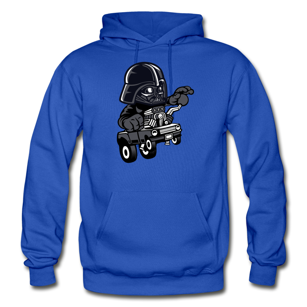 Darth Vader - Hot Rod - Gildan Heavy Blend Adult Hoodie - royal blue