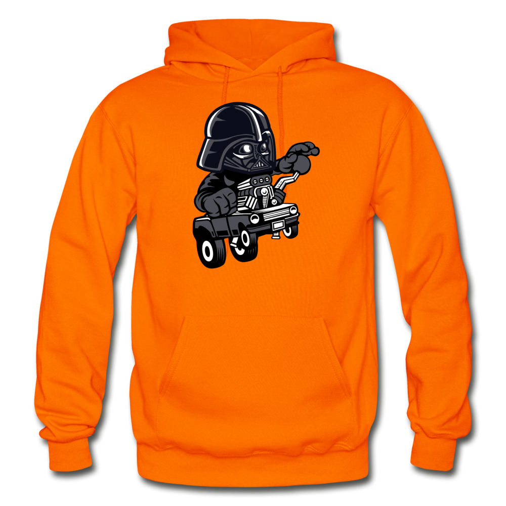 Darth Vader - Hot Rod - Gildan Heavy Blend Adult Hoodie - orange