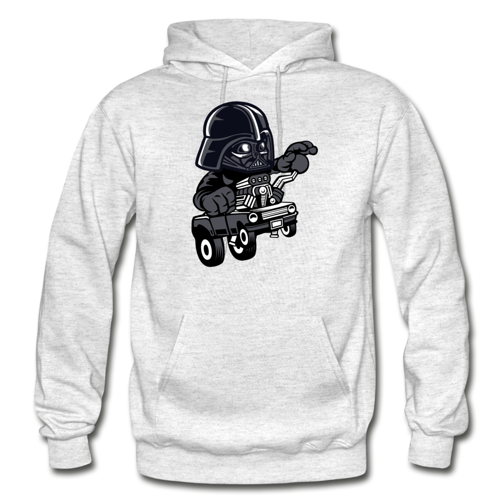 Darth Vader - Hot Rod - Gildan Heavy Blend Adult Hoodie - light heather gray