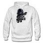 Darth Vader - Hot Rod - Gildan Heavy Blend Adult Hoodie - light heather gray