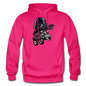 Darth Vader - Hot Rod - Gildan Heavy Blend Adult Hoodie - fuchsia