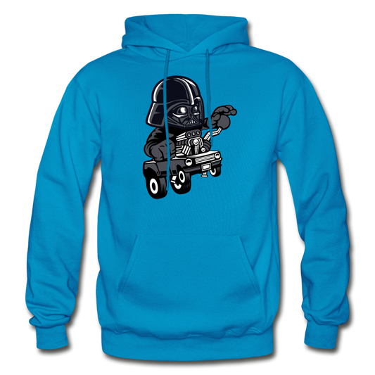 Darth Vader - Hot Rod - Gildan Heavy Blend Adult Hoodie - turquoise