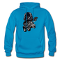 Darth Vader - Hot Rod - Gildan Heavy Blend Adult Hoodie - turquoise