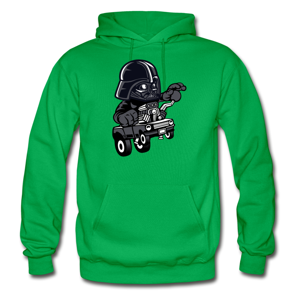 Darth Vader - Hot Rod - Gildan Heavy Blend Adult Hoodie - kelly green