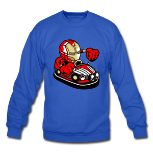 Iron Man - Bumper Car - Crewneck Sweatshirt - royal blue