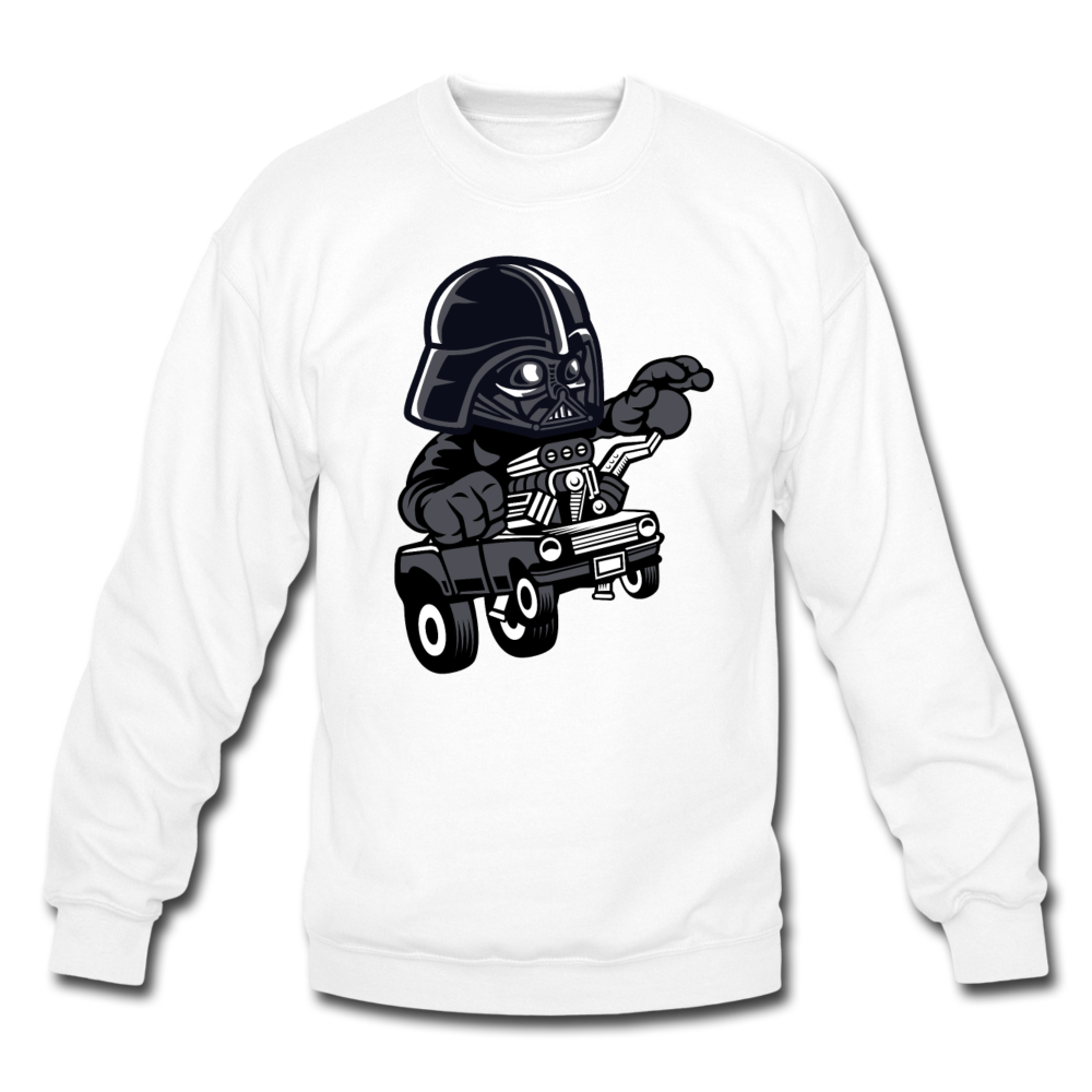 Darth Vader - Hot Rod - Crewneck Sweatshirt - white