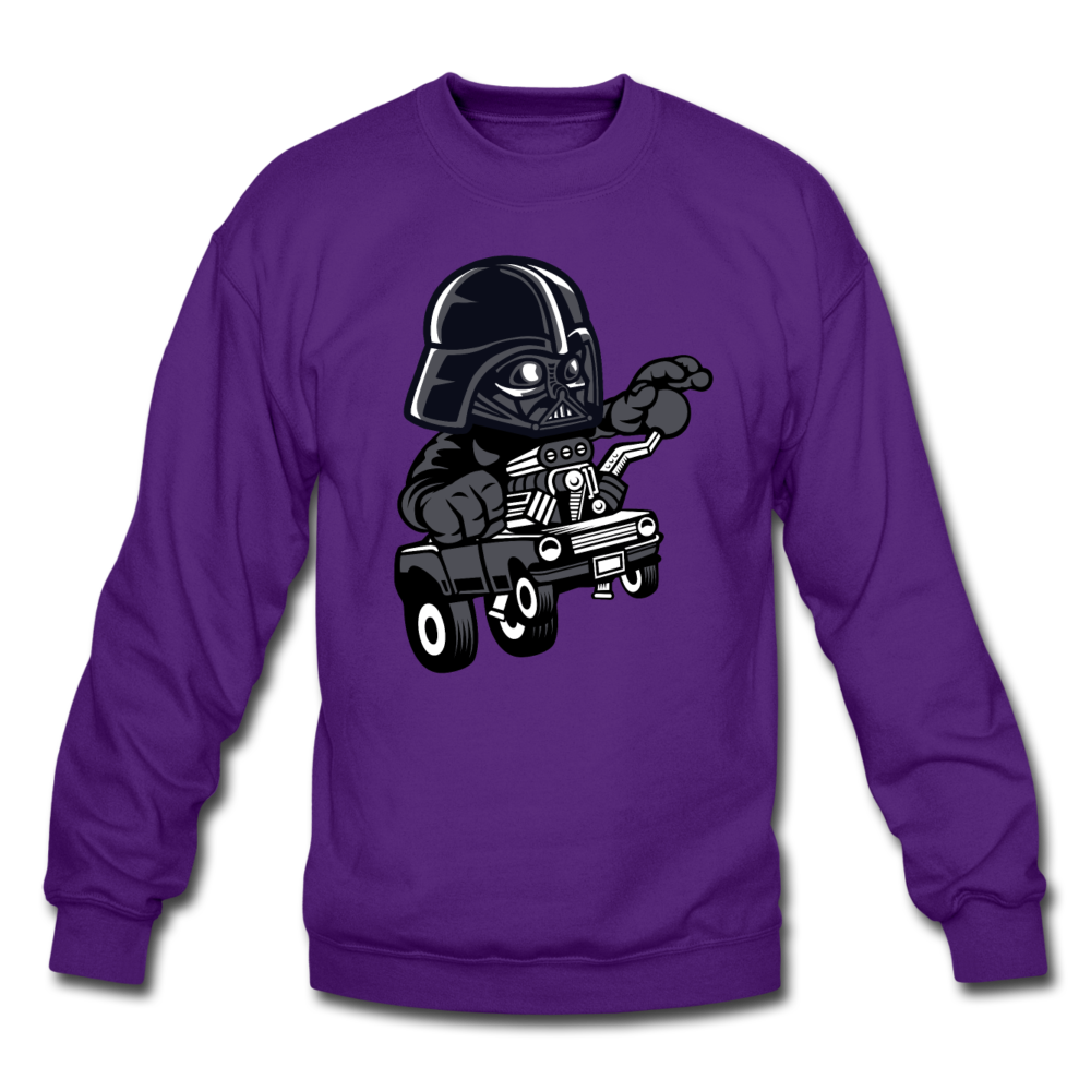 Darth Vader - Hot Rod - Crewneck Sweatshirt - purple