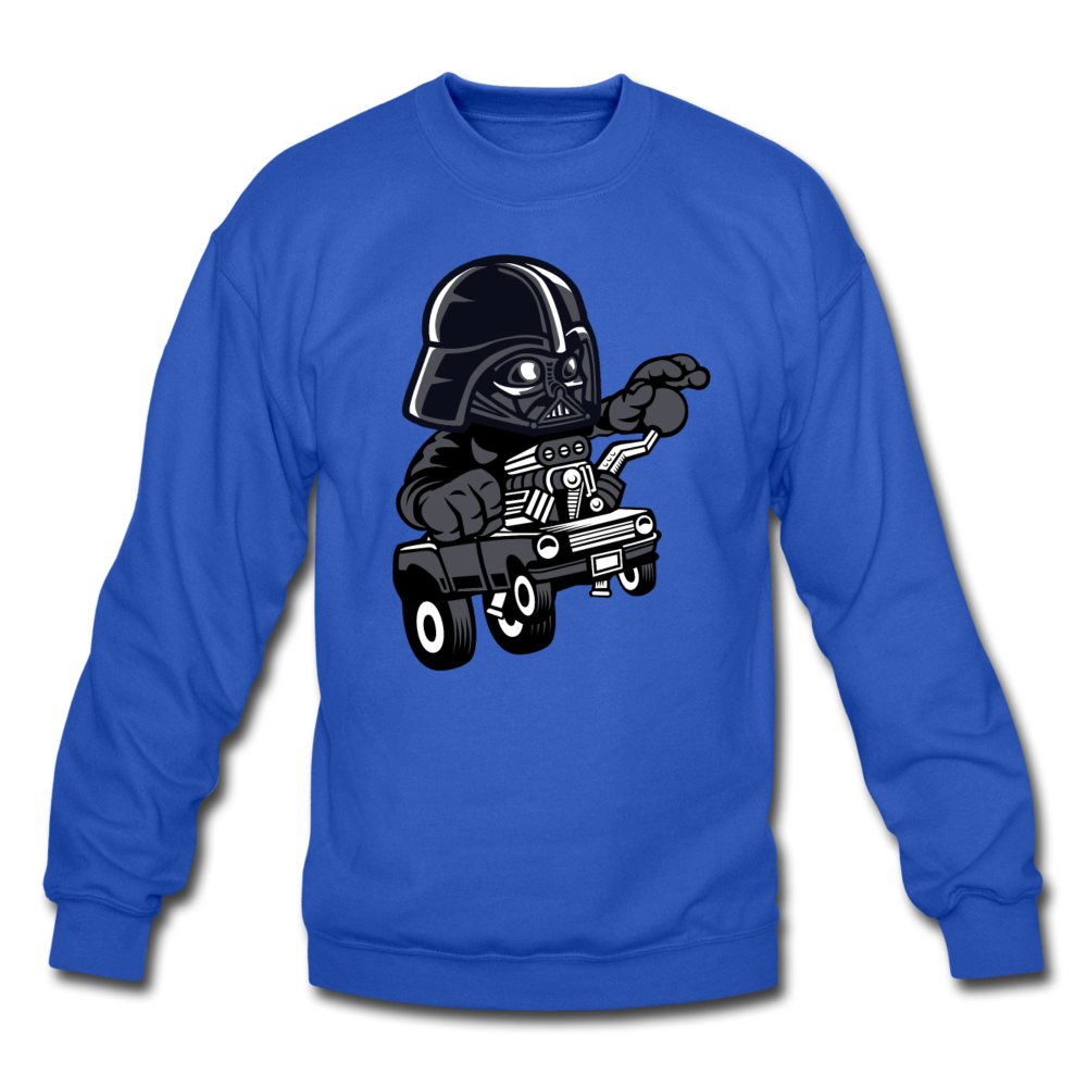 Darth Vader - Hot Rod - Crewneck Sweatshirt - royal blue