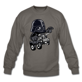 Darth Vader - Hot Rod - Crewneck Sweatshirt - asphalt gray