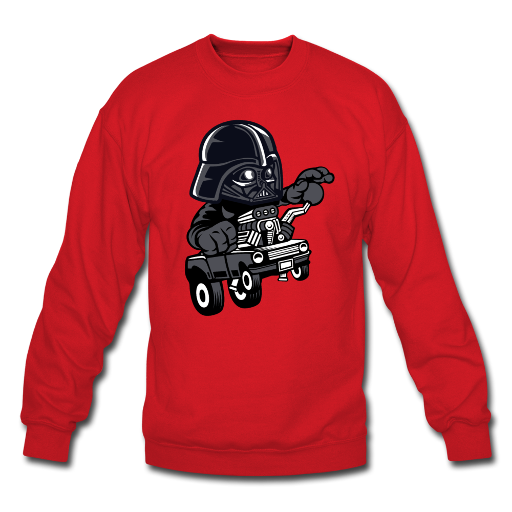 Darth Vader - Hot Rod - Crewneck Sweatshirt - red