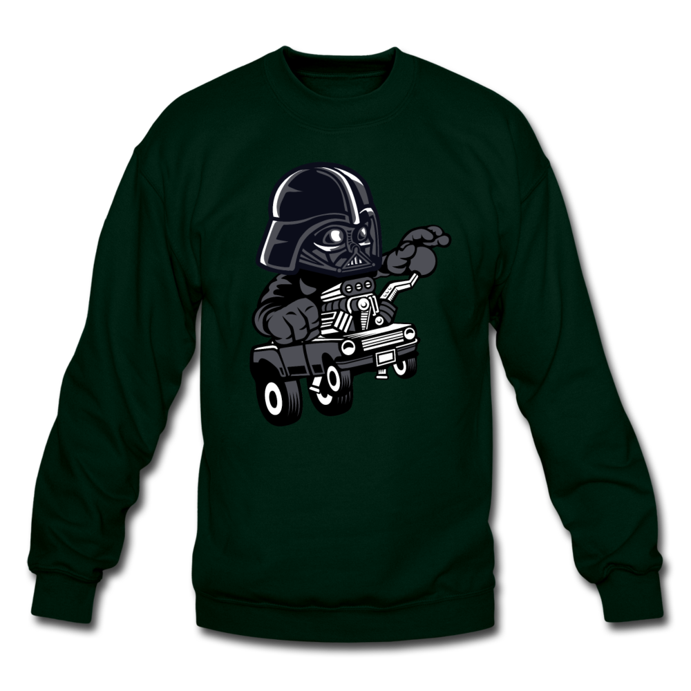 Darth Vader - Hot Rod - Crewneck Sweatshirt - forest green