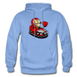 Iron Man - Bumper Car - Gildan Heavy Blend Adult Hoodie - carolina blue