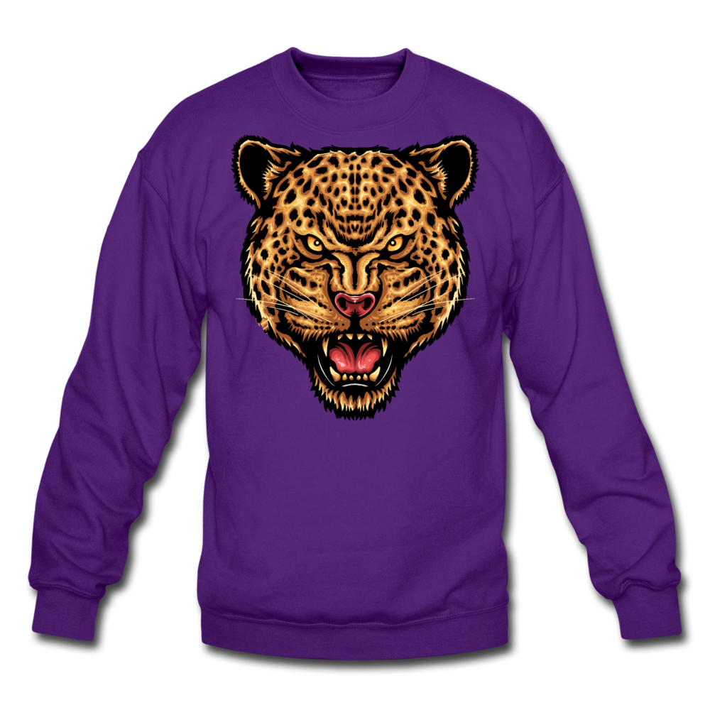 Jaguar - Strength And Focus - Crewneck Sweatshirt - purple