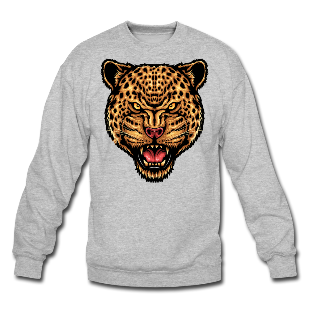 Jaguar - Strength And Focus - Crewneck Sweatshirt - heather gray