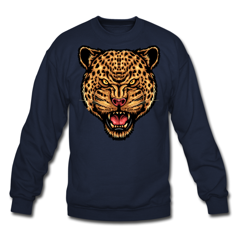 Jaguar - Strength And Focus - Crewneck Sweatshirt - navy