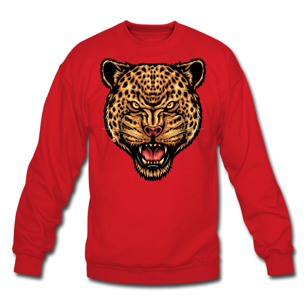 Jaguar - Strength And Focus - Crewneck Sweatshirt - red