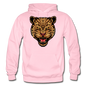 Jaguar - Strength And Focus - Gildan Heavy Blend Adult Hoodie - light pink