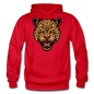 Jaguar - Strength And Focus - Gildan Heavy Blend Adult Hoodie - red