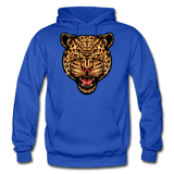 Jaguar - Strength And Focus - Gildan Heavy Blend Adult Hoodie - royal blue