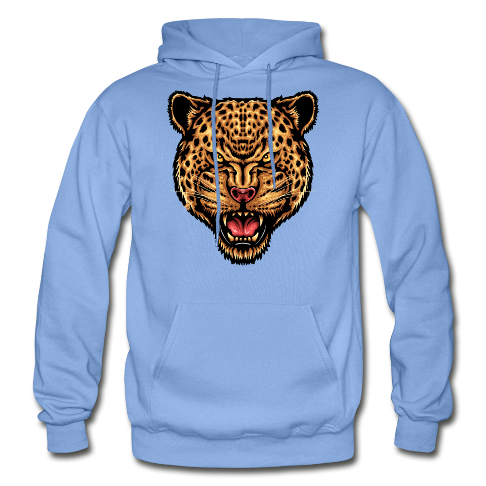 Jaguar - Strength And Focus - Gildan Heavy Blend Adult Hoodie - carolina blue